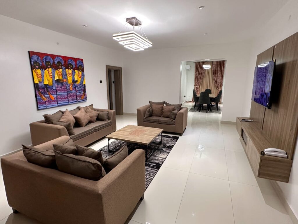 This is a sitting room at Sunabi hotels and apartment